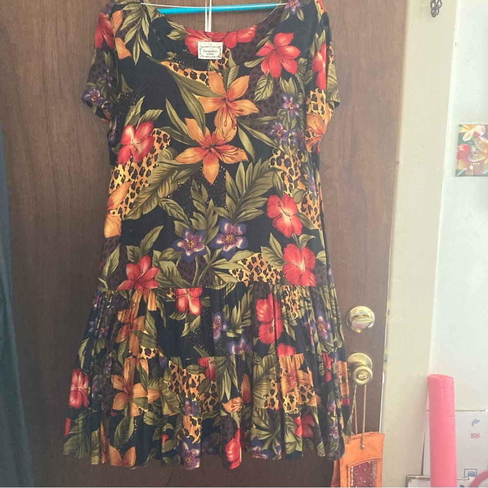 Floral Print Women's Dress